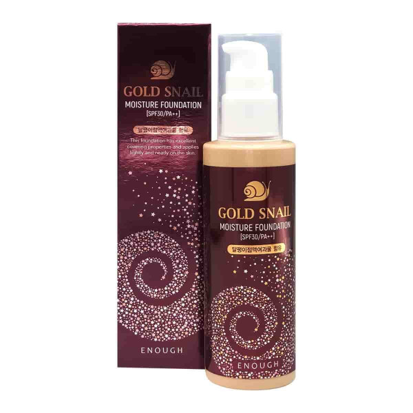 Gold snail moisture foundation что это